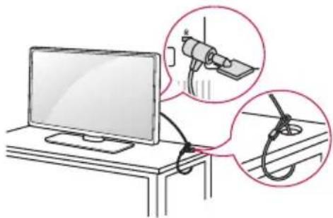 LG 75UW341C - Kensington-Sicherheitssystems - 1