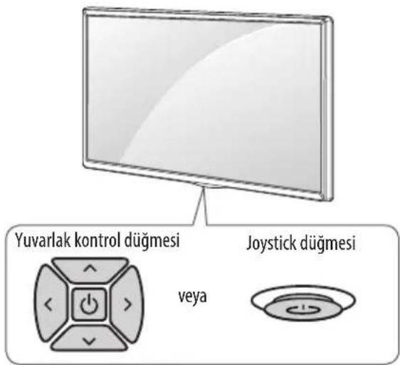 LG 75UW341C - Düğmeyi kullanma - 1