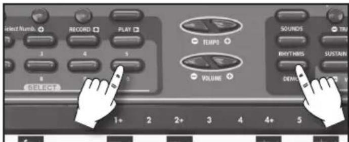 BONTEMPI i Music 15 3790 - DEMO -Piosenka demo - 1
