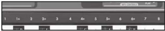 BONTEMPI i Music 15 3790 - NOTENBALKSTRIP - 2