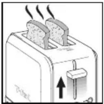 TEFAL Performa 2S Mexico TT5400 - TOASTING BREAD - GRILLAGE DU PAIN TOSTADO DEL PAN - 5