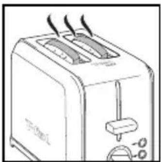 TEFAL Performa 2S Mexico TT5400 - TOASTING BREAD - GRILLAGE DU PAIN TOSTADO DEL PAN - 4