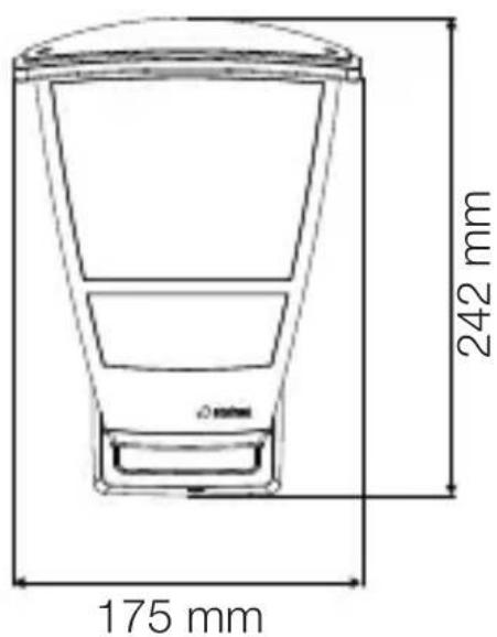 STEINEL L 10 S - Dimensiones del producto L 10 - 1