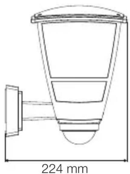 STEINEL L 10 S - Wymiary produktu L 10 S - 2
