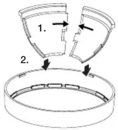 STEINEL L 10 S - Adjusting the L 10 S detection zone - 2
