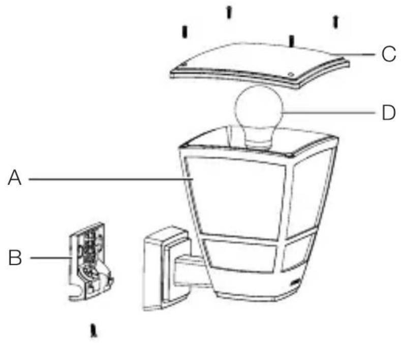 STEINEL L 10 S - Overzicht lamp L 10 - 1
