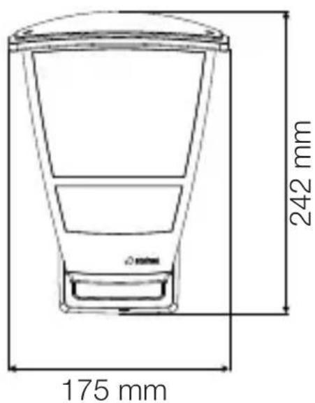 STEINEL L 10 S - Ürünün boyutları L 10 - 1