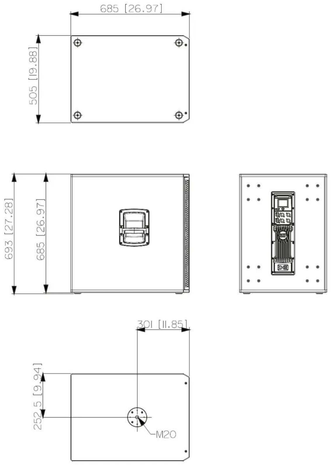 RCF XPS 16K - RUIDO DE ZUMBIDO - 3