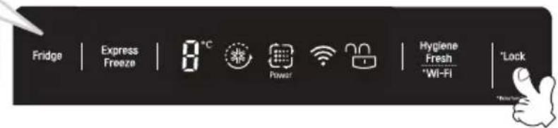 LG GNC782HLCL - Verrouillage - 1