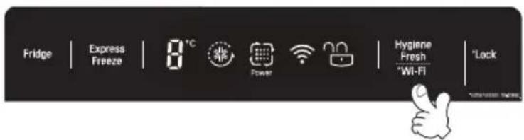 Fridge | Express Freeze | 8°C Power Hygiene Fresh "Wi-Fi" | "Lock" *2019-03-2019