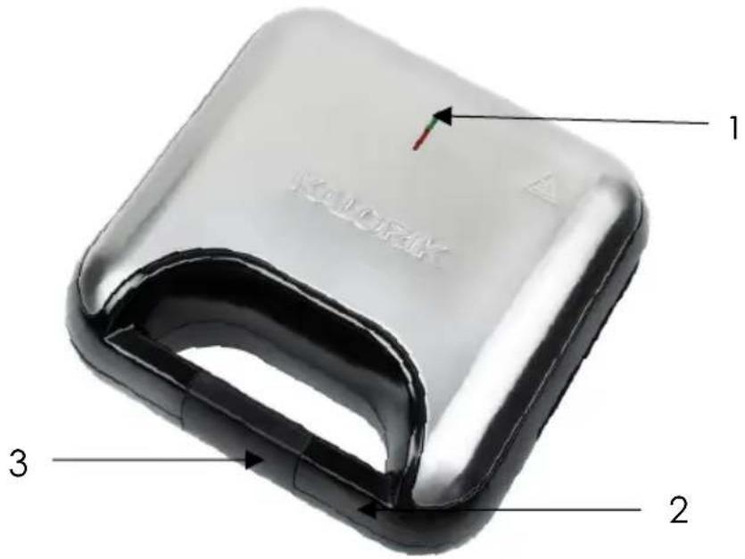 KALORIK SM 47451 SS - DESCRIPTION DES PIÈCES - 1