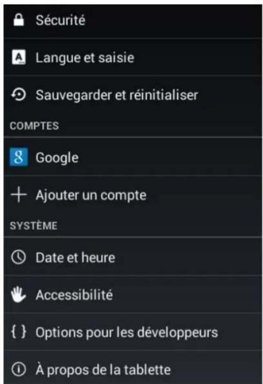 DANEW i1012 - Ecran d'accueil et paramètres - 3