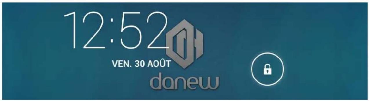 DANEW i1012 - A) Ecran de verrouillage - 1