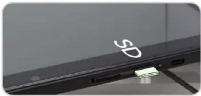 DANEW Dslide 1020 - Installer la carte SIM, et la carte mémoire. - 2