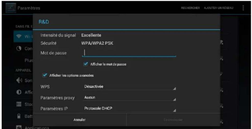 DANEW Dslide 750 - Configuration du wi-fi - 1