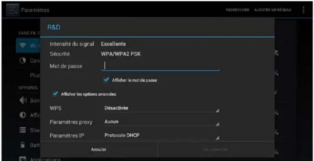 DANEW Dslide 972 - Configuration du wi-fi - 1