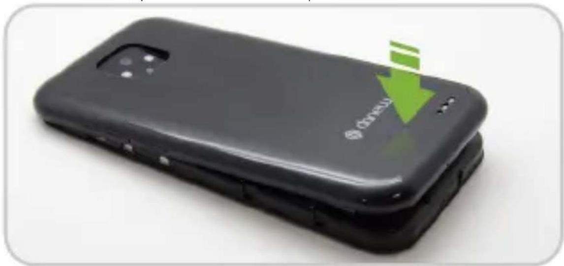 DANEW K509 - Installer la carte SIM, et la carte mémoire. - 3