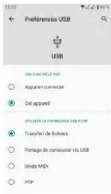 DANEW K509 - Transférer des fichiers entre l'appareil et un ordinateur - 2