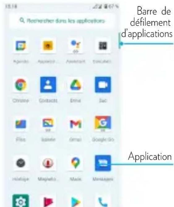 DANEW K509 - LISTE DES APPLICATIONS - 2