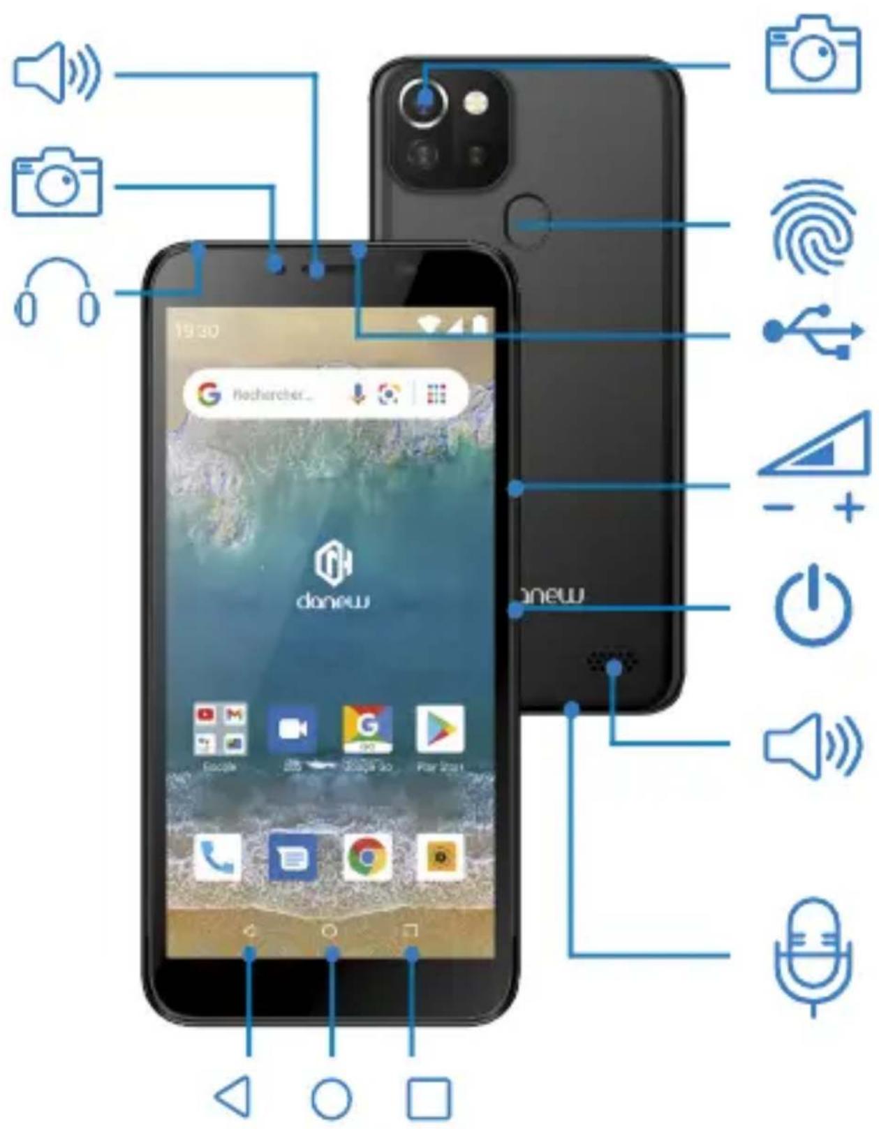 DANEW K556 - Présentation de l'appareil - 1