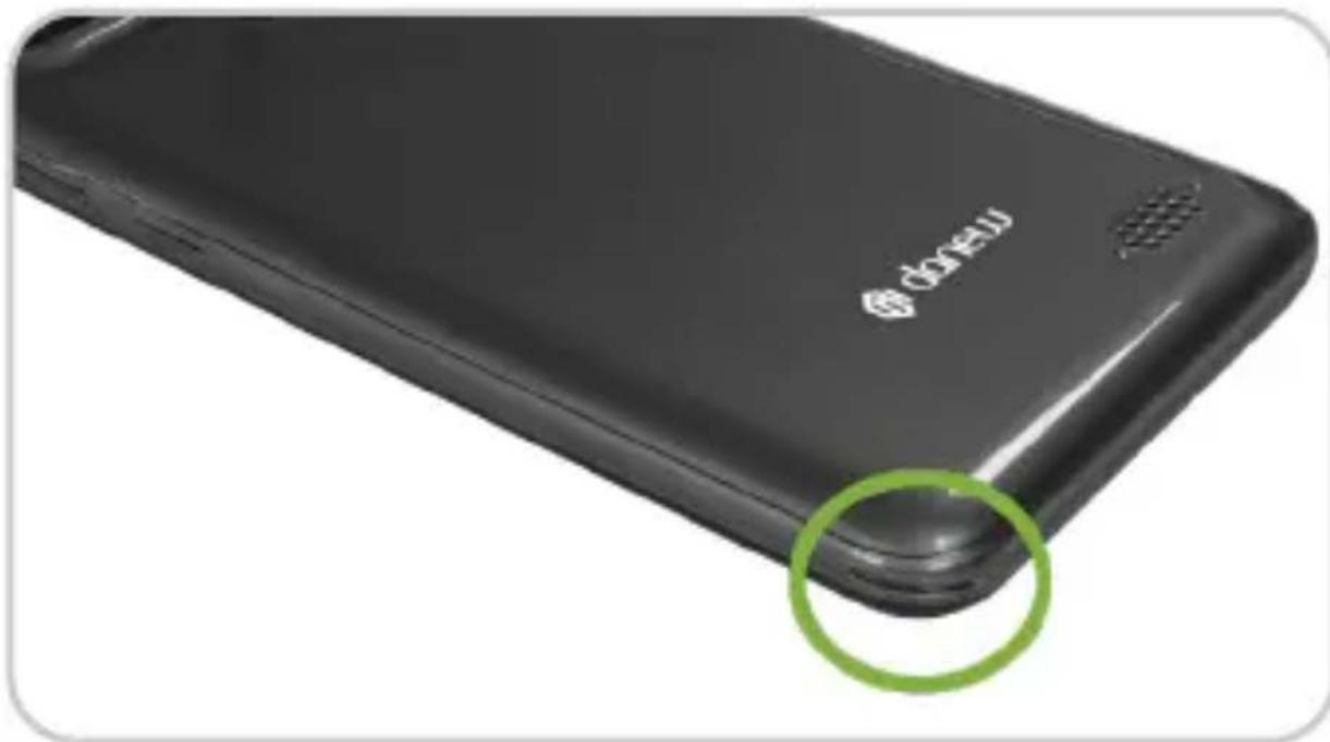 DANEW K556 - Retirer le cache arrière - 1