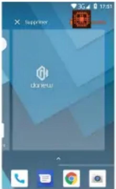 DANEW Konnect 402 - Désinstaller une application - 1