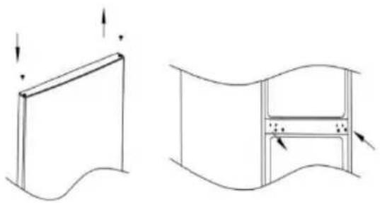 HOOVER HOCT3L517EW2 - Las instrucciones de sustitución de la lámpara son las siguientes: - 5