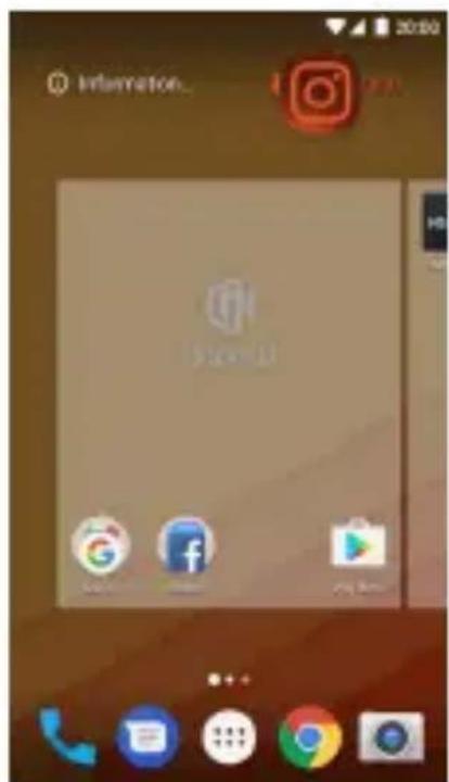 DANEW K601 - Désinstaller une application - 1