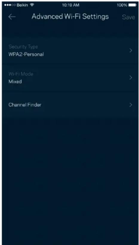 LINKSYS Hydra Pro 6 MR5500 - Розширенні налаштування Wi-Fi - 1