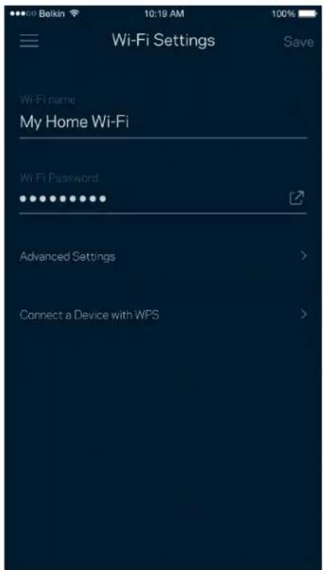 LINKSYS Hydra Pro 6 MR5500 - Wi-Fi Settings (Wi-Fi beállítások) - 1