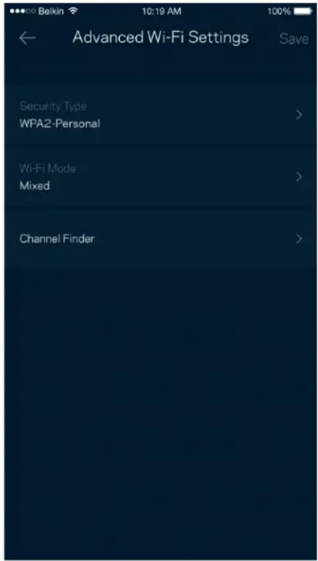LINKSYS Hydra Pro 6 MR5500 - Advanced Wi-Fi Settings (Puθμίσεις Wi-Fi για προχωρημένους) - 1