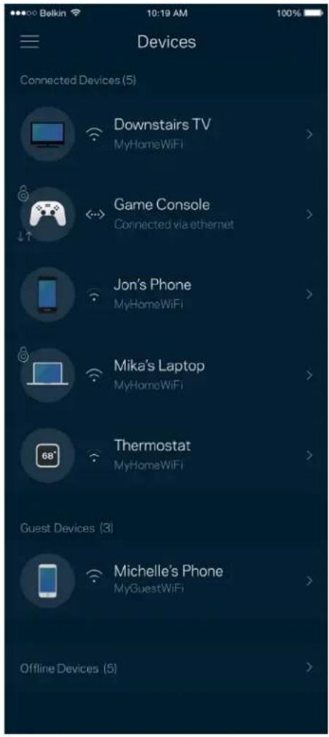 LINKSYS Hydra Pro 6 MR5500 - Navigácia v ponuke - 4
