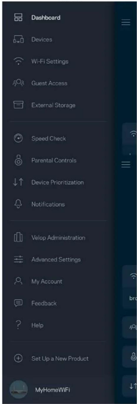 LINKSYS Hydra Pro 6 MR5500 - Parolă router - 4