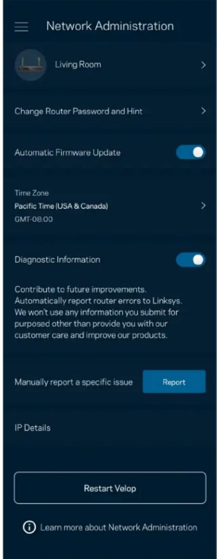 LINKSYS Hydra Pro 6 MR5500 - Администрирование сети и маршрутизатора - 1