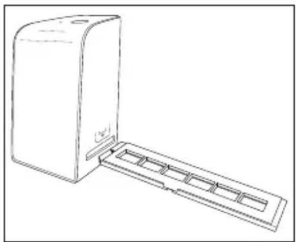 SILVERCREST SND 4600 A1 - Inserción de tiras de negativos - 1