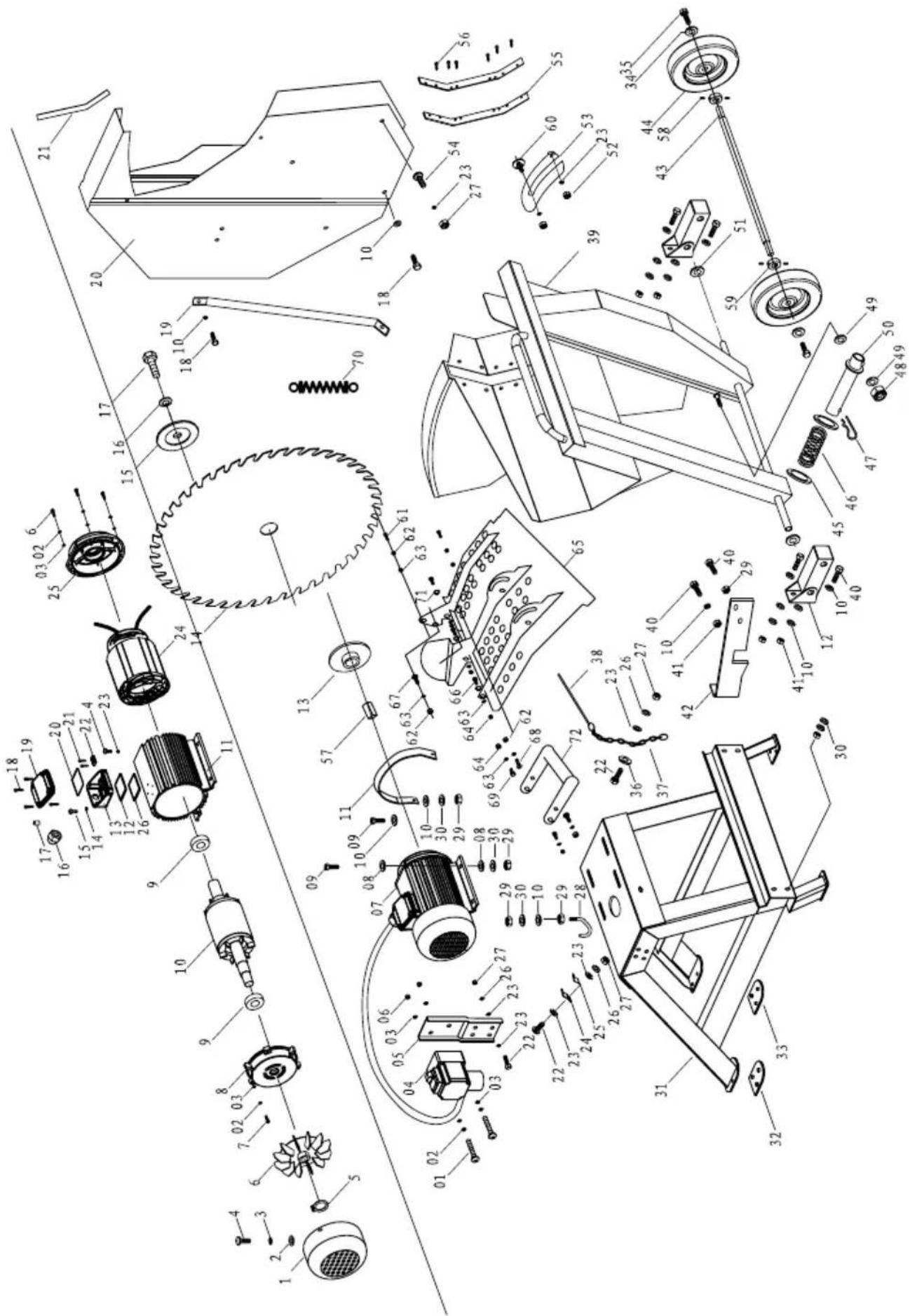 SCHEPPACH HS730 - Arıza giderme - 1