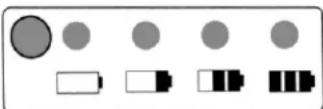 SABO 33V ACCU - Batterij-indicatie (afbeelding U4) - 1
