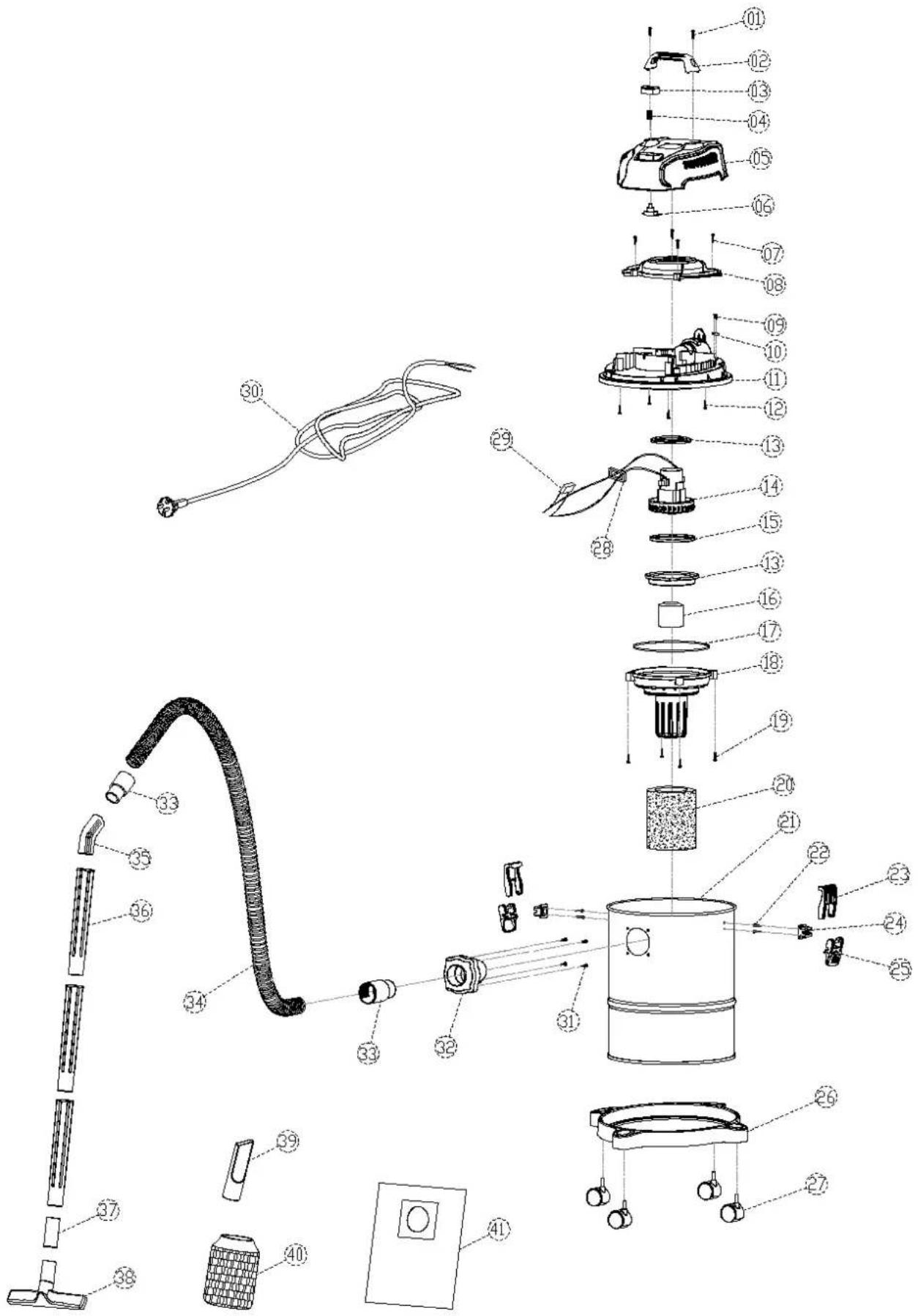 SCHEPPACH ASP12ES - Risoluzione dei guasti - 1