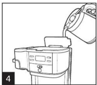 HAMILTON BEACH 47650F - How to Use Carafe Side - 4