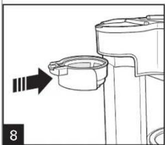 HAMILTON BEACH 47650F - How to Use Single-Serve Side (cont.) - 5