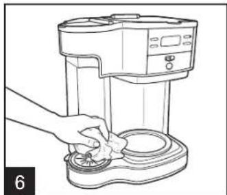 HAMILTON BEACH 47650F - Cuidado y Limpieza – Lado de Servicio Individual - 3