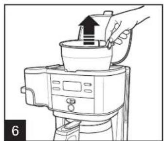 HAMILTON BEACH 47650F - How to Use Carafe Side - 6