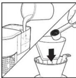 HAMILTON BEACH Home Barista 46251 - WARNING Burn Hazard. - 1