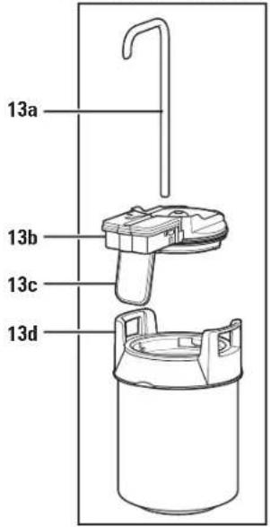 HAMILTON BEACH One Press 47601 - Parts and Features - 2