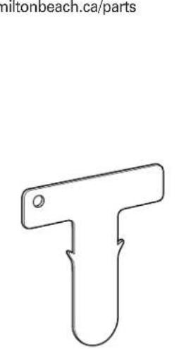 HAMILTON BEACH Easy Pour Spout 40616R - Pièces et caractéristiques - 1