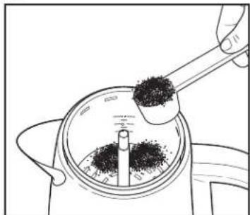 HAMILTON BEACH Easy Pour Spout 40616R - WARNING Burn Hazard. - 1
