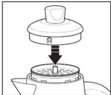 HAMILTON BEACH Easy Pour Spout 40616R - WARNING Burn Hazard. - 3