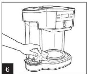 HAMILTON BEACH The Scoop 49980R - Cuidado y Limpieza – Lado de Servicio Individual - 6