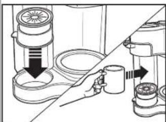 HAMILTON BEACH The Scoop 49980R - How to Use Single-Serve Side (cont.) - 1