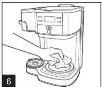HAMILTON BEACH The Scoop 49980R - Care and Cleaning – Carafe Side - 3
